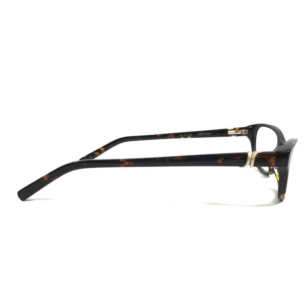 Jones New York Eyeglasses Frames J224 TORTOISE Brown Cat Eye Full Rim 49-16-135